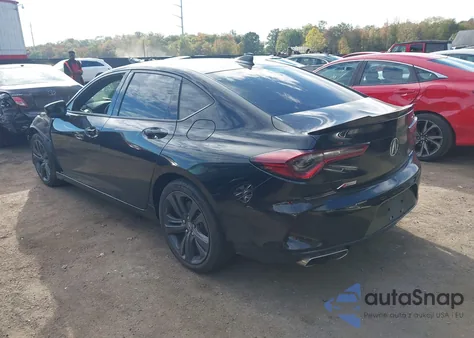2022 Acura Tlx A-Spec Package из США, поврежденный, VIN 19UUB6F59NA002172
